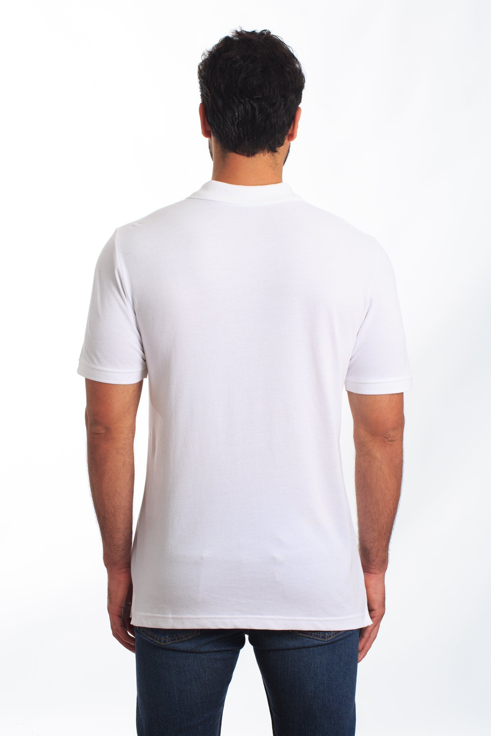 White Polo P-120 Back