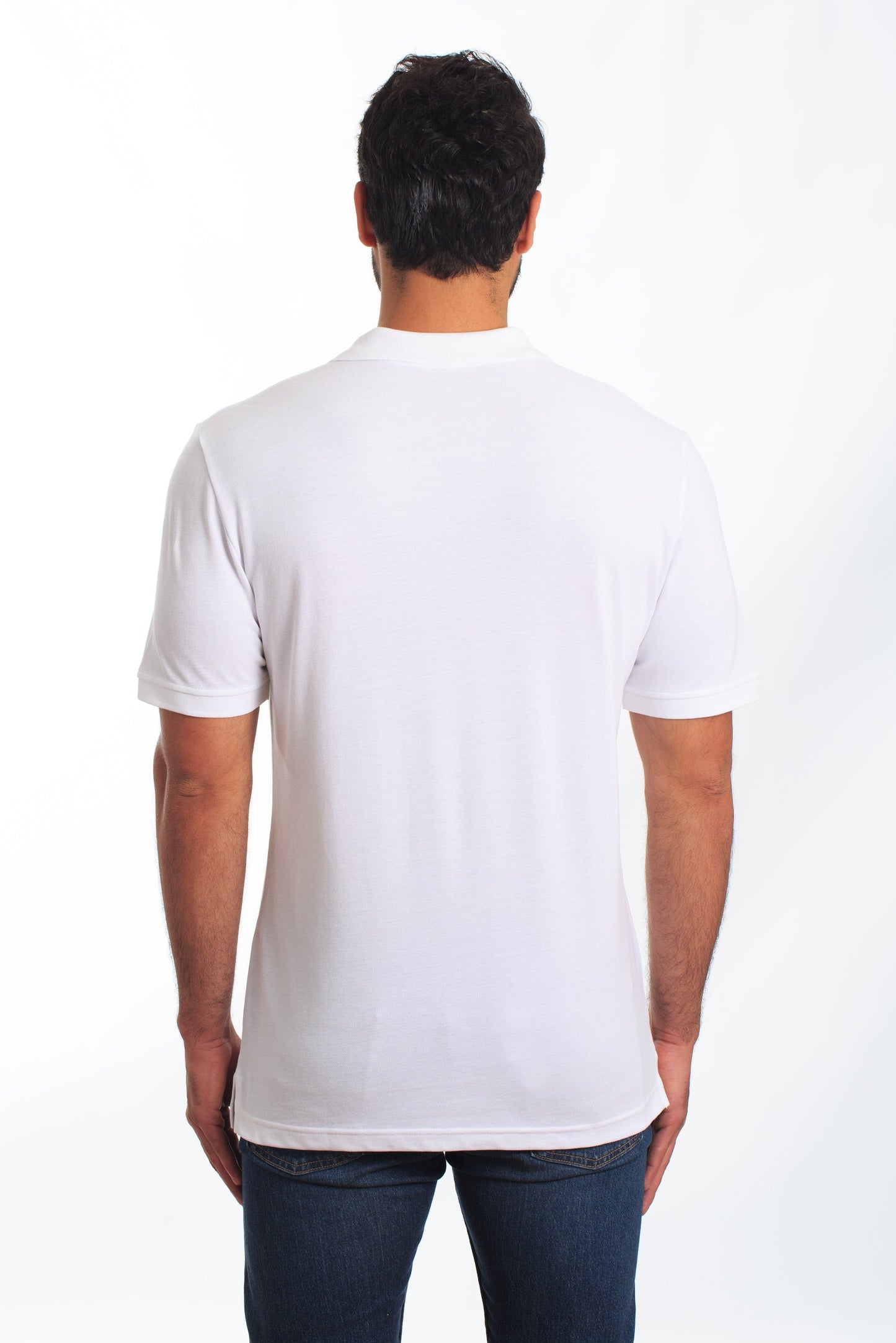 White Polo P-124 Back