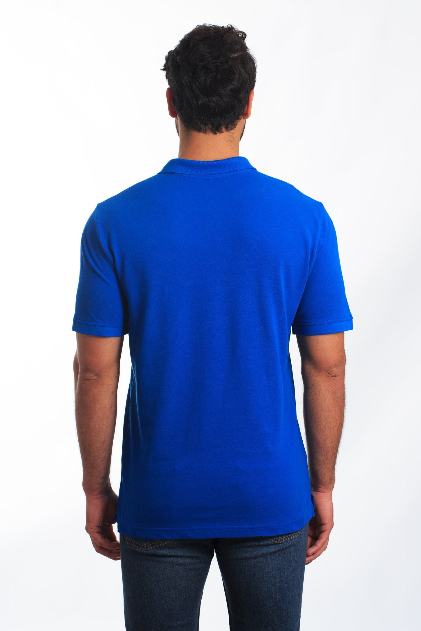 Blue Polo P-125 Back