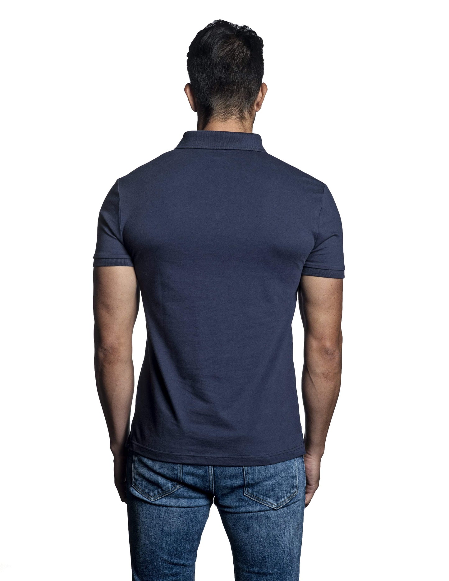 Navy Polo Short Sleeve PS-4000 - Jared Lang