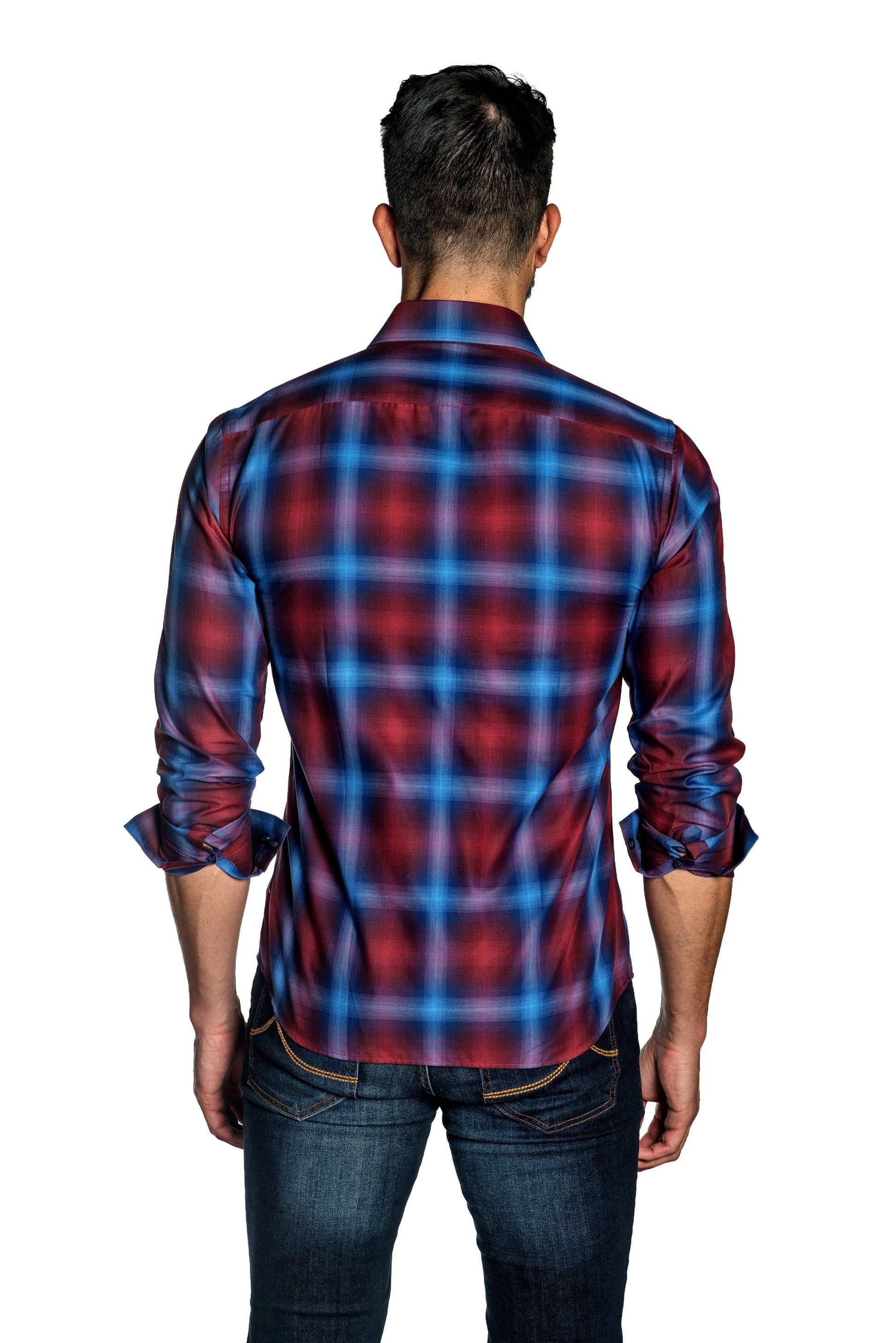 Navy Mens Shirt T-6502.