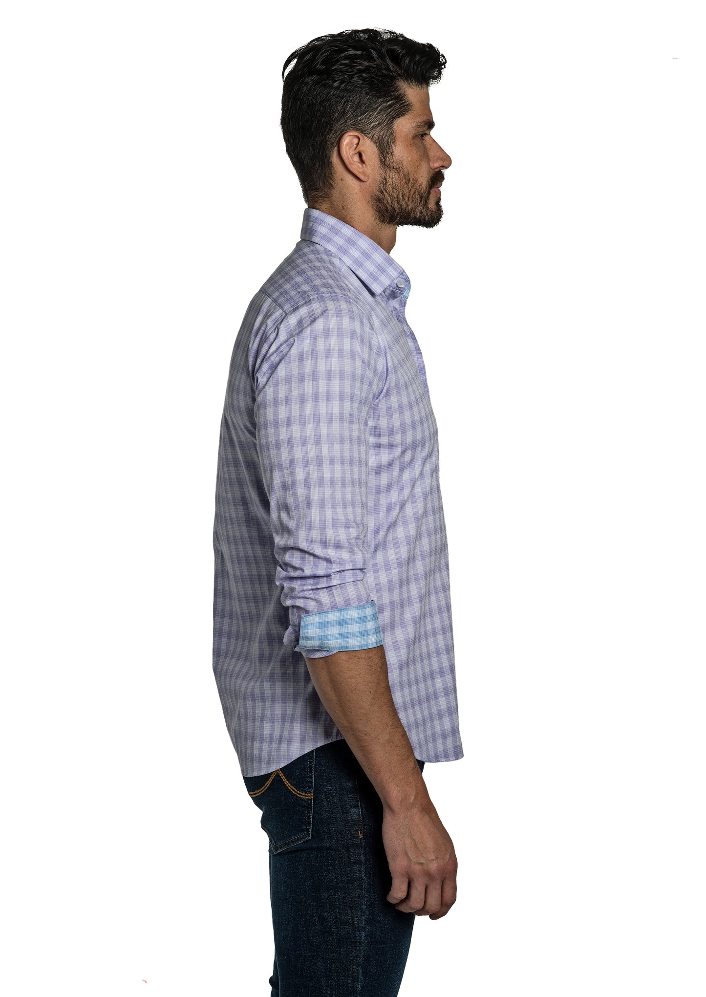 Lavender Long Sleeve Shirt T-6696