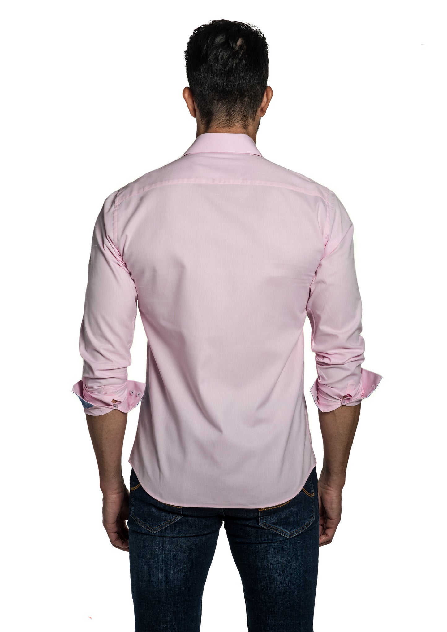 Pink Long Sleeve Shirt T-6708