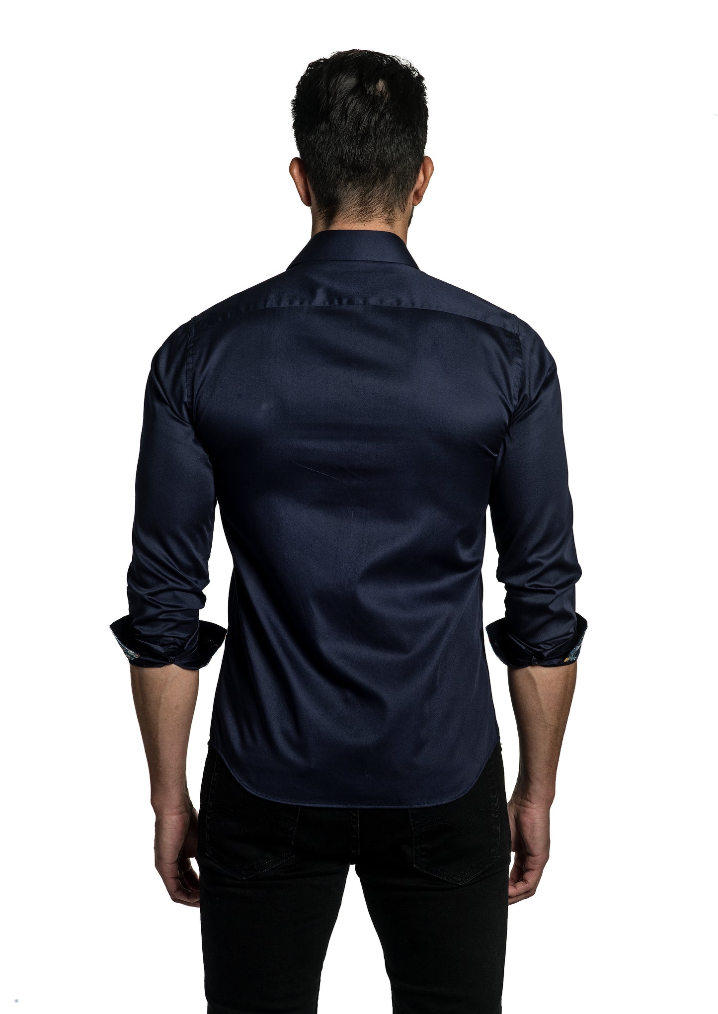 Navy Long Sleeve Shirt T-6711