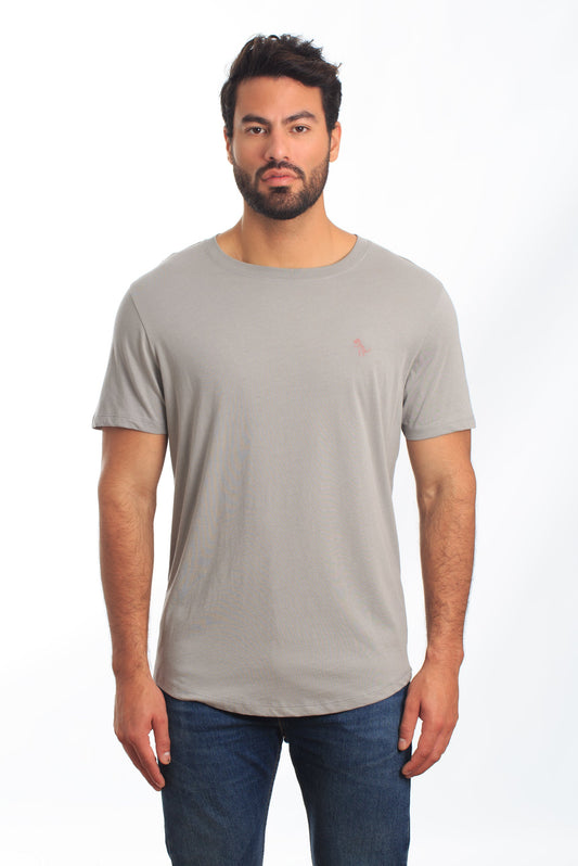 Grey T-Shirt TEE-122 Front