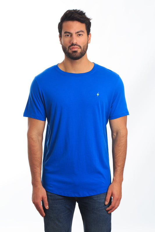 Blue T-Shirt TEE-125 Front