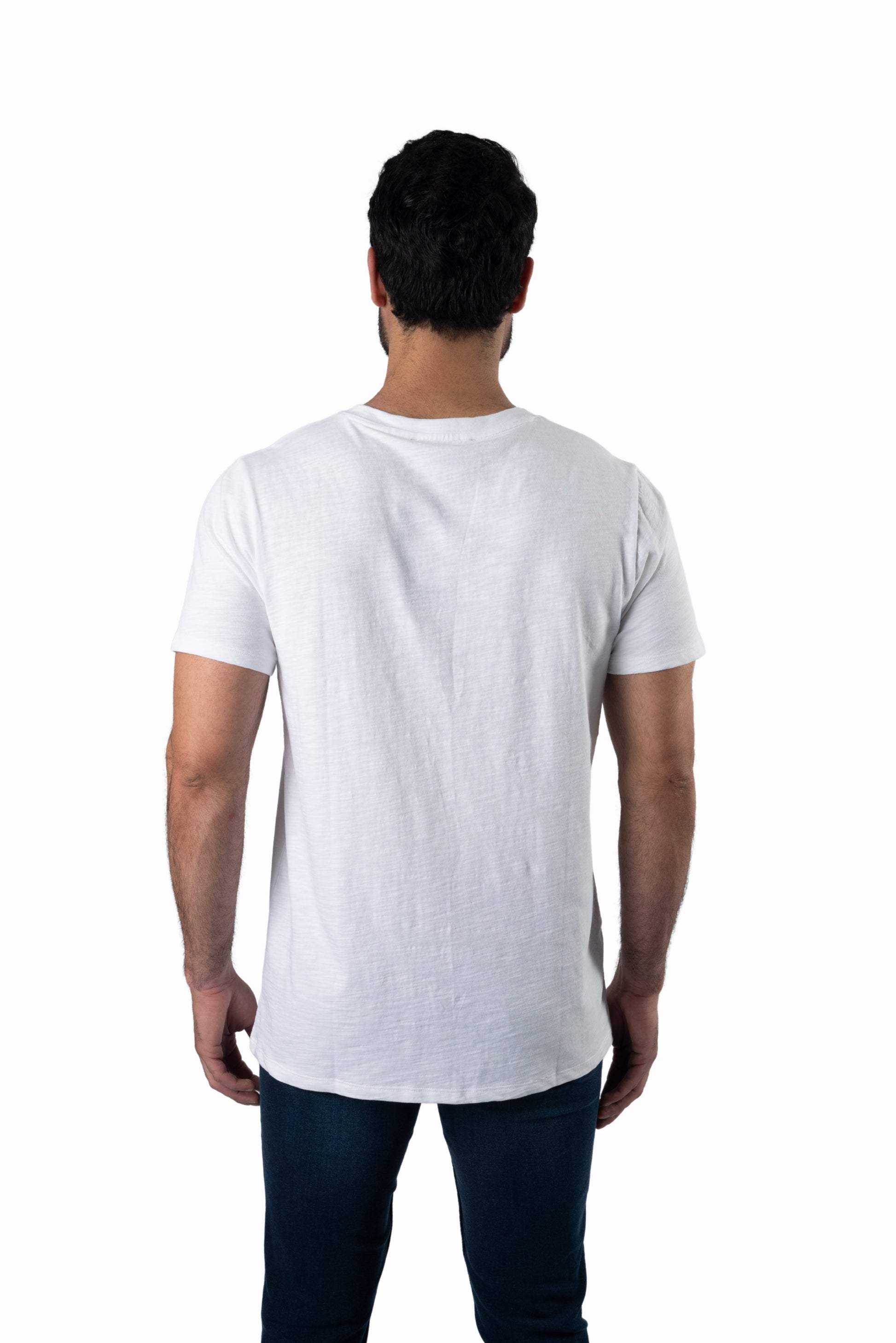 White T-Shirt BT-9214 Back