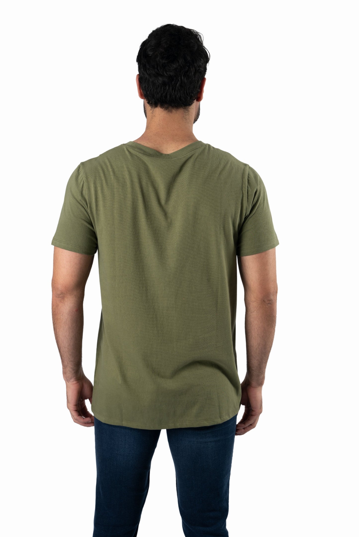 Military Green T-Shirt BT-9222 Back