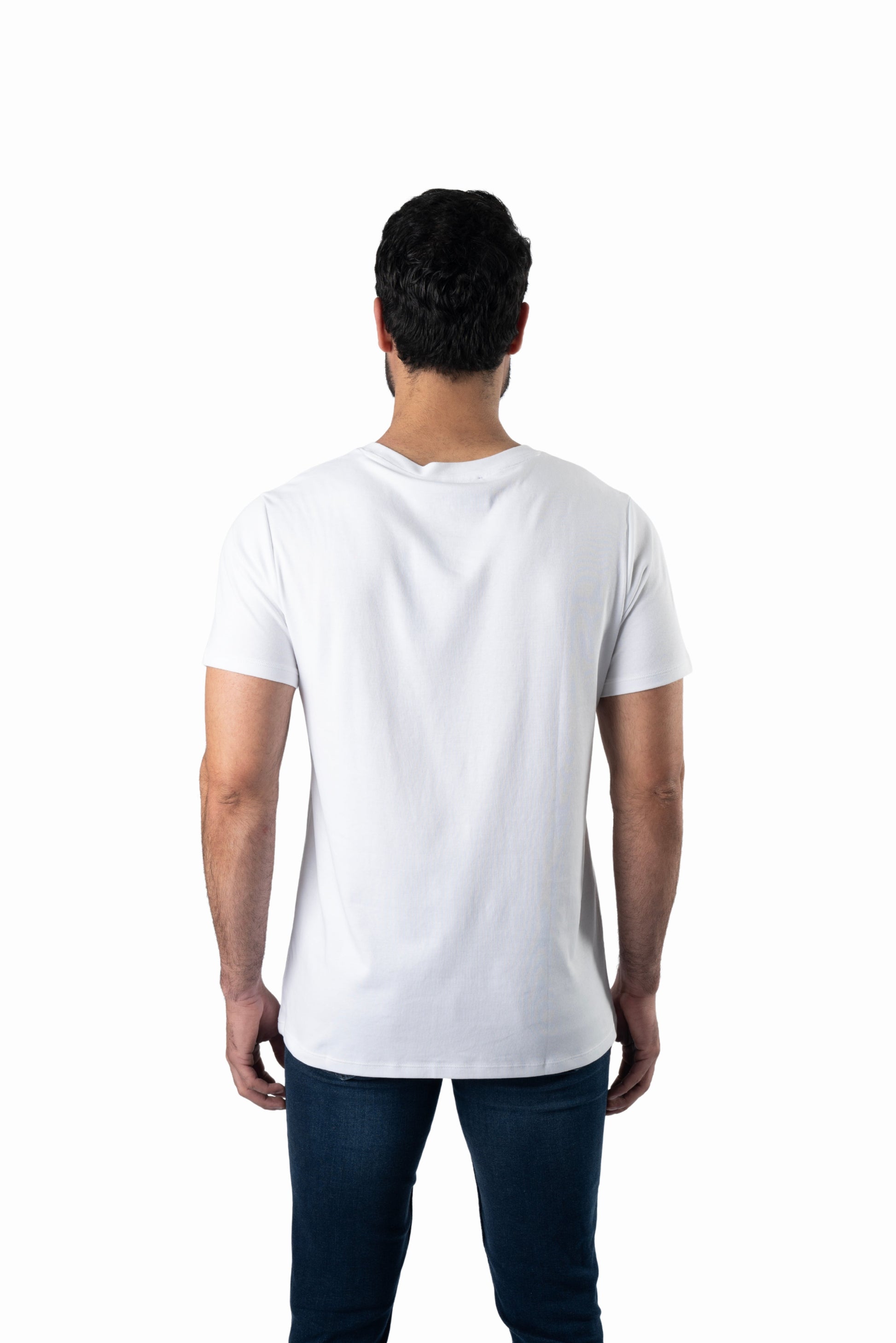 White T-Shirt BT-9225 Back