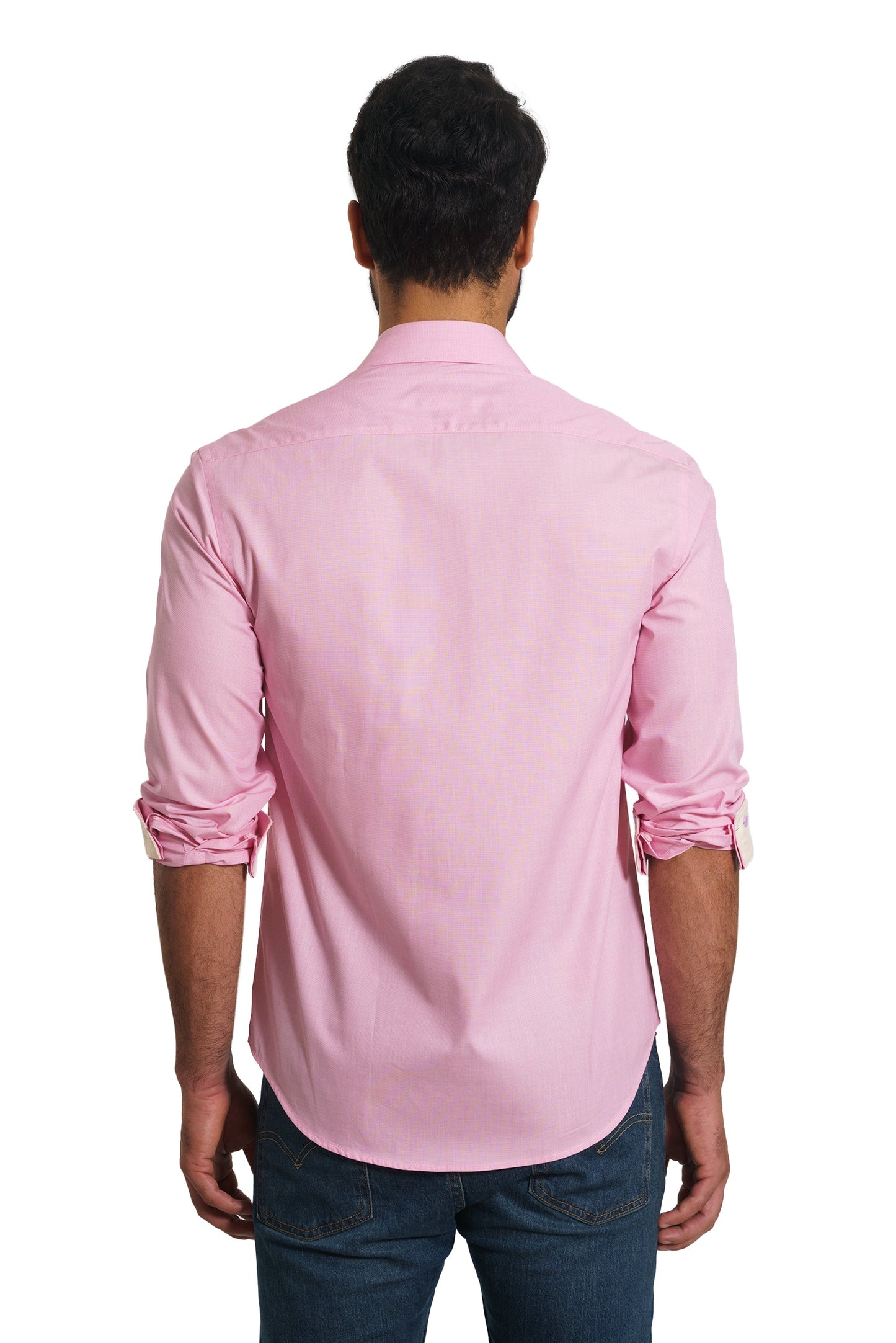 Pink Long Sleeve Shirt TP-7130 Back