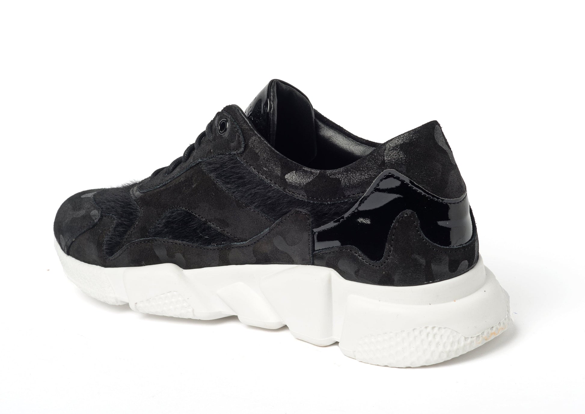 Black Sneakers for Men 6005-BKCW.