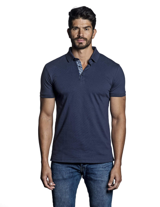Navy Polo Short Sleeve PS-4000 - Jared Lang