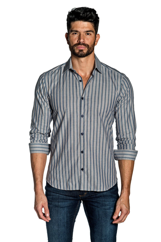 Navy - Olive Mens Shirt T-6035.