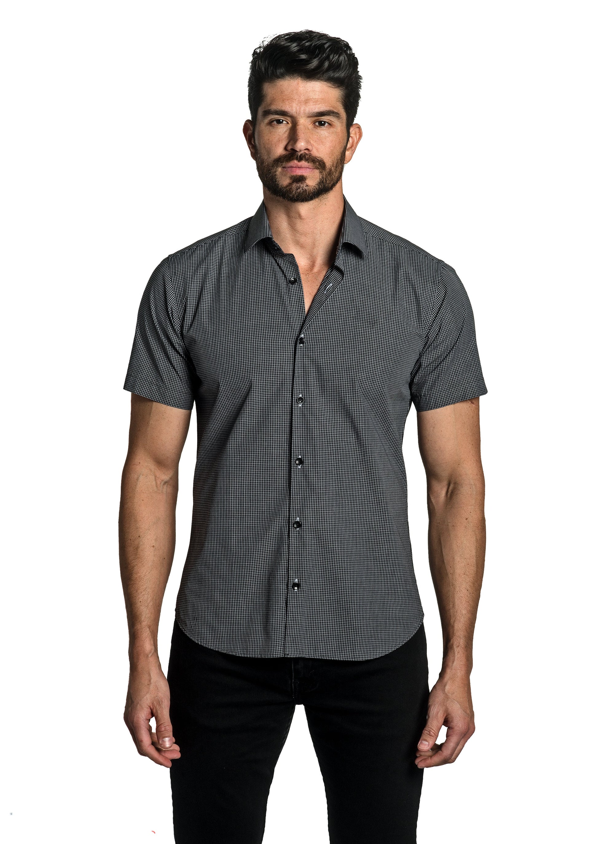 mens designer short sleeve dress shirts Amazon.com: Ymosrh Mens Shirts, Short Sleeve Shirts Black Button Down Shirt Big Short Shirts for Men Designer Spring Summer Men's Casual Cotton Linen Solid Color Short Shirts Loose Striped Shirt Up (S,