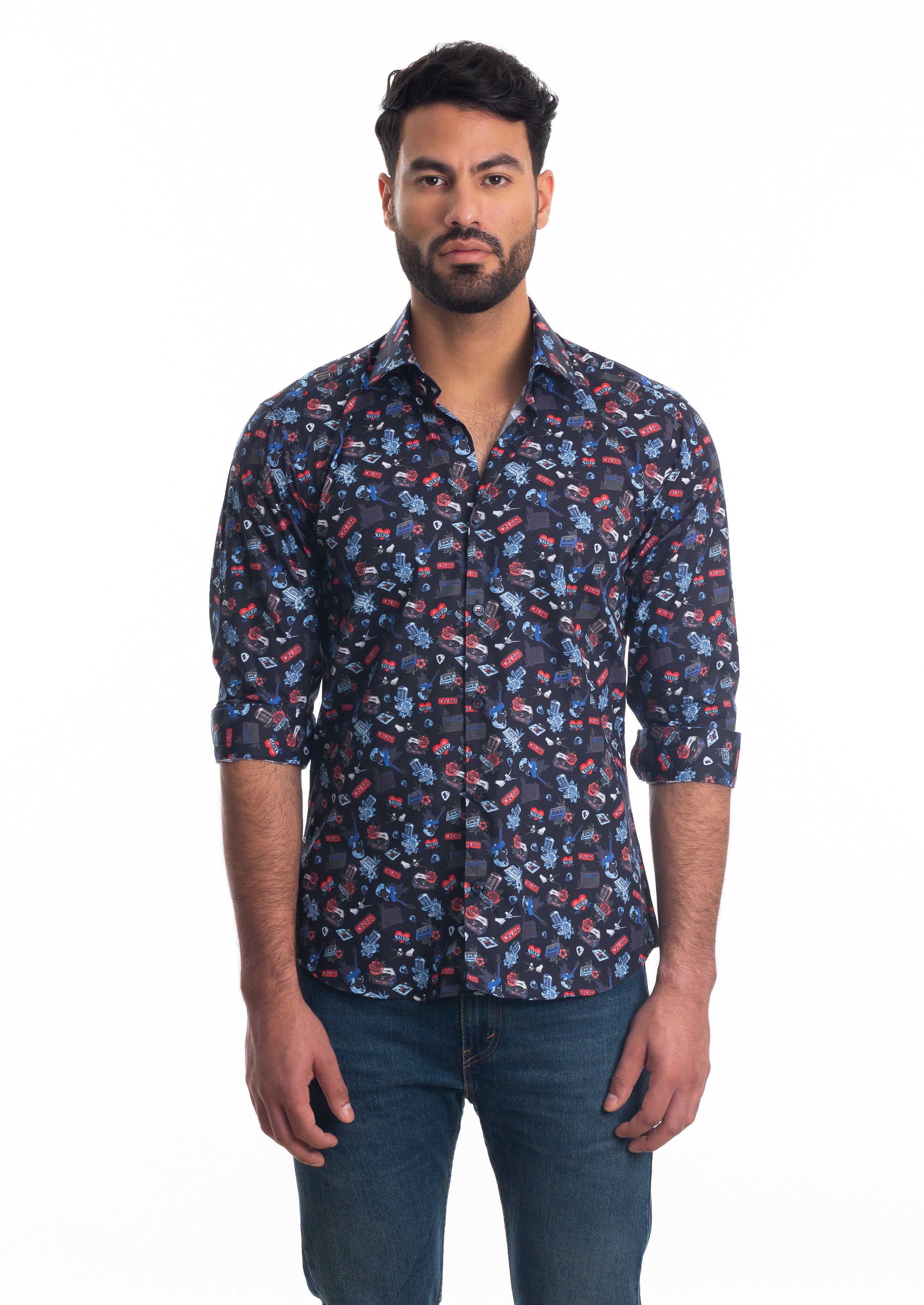 Designer Men's Shirts | Jared Lang