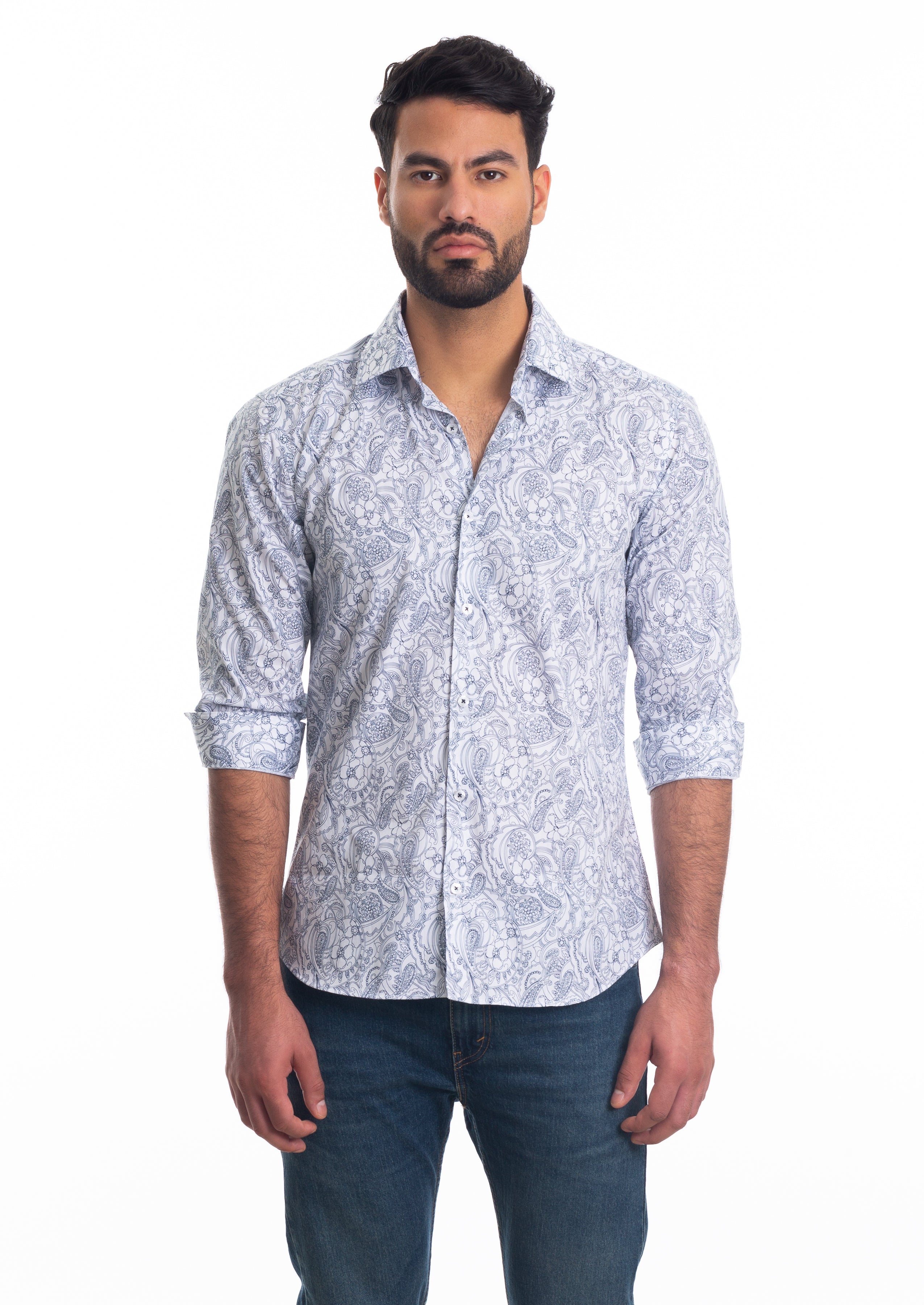 Designer Men's Shirts | Jared Lang