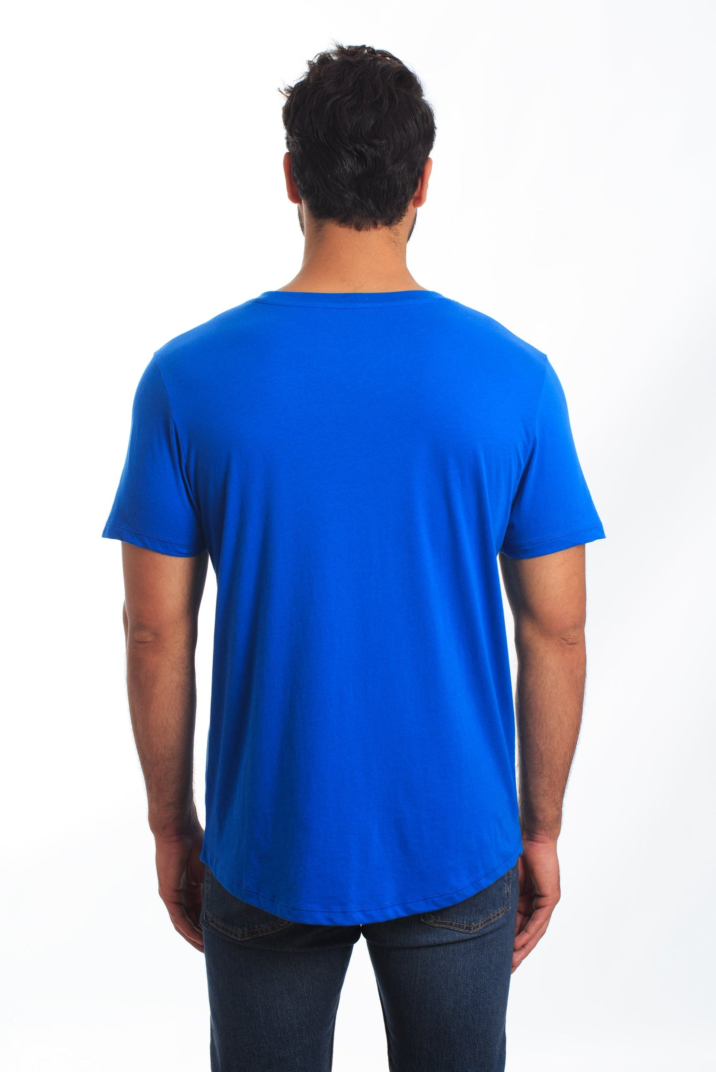 Blue T-Shirt TEE-121 Back